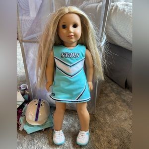American doll cheer outfit